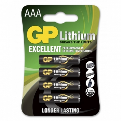 AAA Lithium 4 Pack